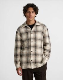 Twill Shirt-Jacket in Broken Plaid at Madewell